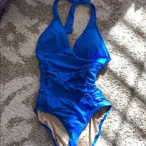 NWT JCrew Cobolt one piece Swimsuit